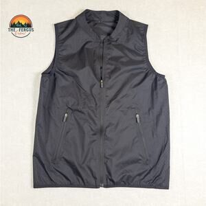 Lululemon Like The Wind Zip Vest Black Workout, Running, Hiking Women's Size 2